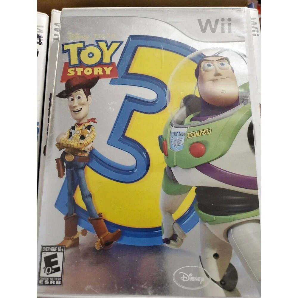 WII GAME DISNEY TOY STORY 3 CASE AND MANUAL